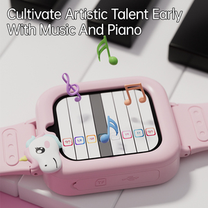 Trẻ Em Màn Hình Cảm Ứng Smartwatch Với Câu Đố Trò Chơi Máy Ảnh Âm Nhạc Máy Nghe Nhạc IP67-Gift Chống Thấm Nước Cho 3-10 Năm Tuổi - Product Image 6