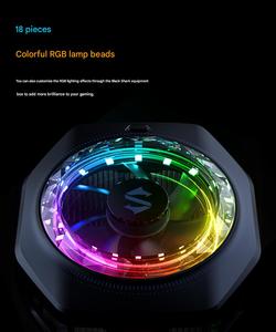 Blackshark พัดลมแม่เหล็ก5PRO ตัวทำความเย็นโทรศัพท์พัดลมเย็นโทรศัพท์แบบตบมือสำหรับ iPhone 13/Black Shark 4 /rog/xiaomiomi/poco F3/สวิตช์/แผ่นระบายความร้อนได้อย่างรวดเร็ว - Product Image 4