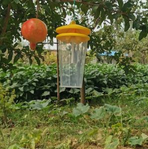 Piège à mouches à suspendre réutilisable pour l'extérieur avec recharge d'appât <span class=keywords><strong>naturel</strong></span> Piège à mouches réutilisable tueur <span class=keywords><strong>attrape</strong></span>-mouches pour l'extérieur - Product Image 6