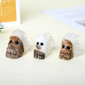 Mini sculptures en gros de hérissons en cristal de quartz naturel pour souvenirs - Product Image 4