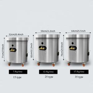 Tostador multifunción de cebada de leña, sandía, semillas de sésamo, miel, asado, cacahuete, máquina para hornear nueces - Product Image 2