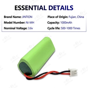 แบตเตอรี่ NiMh <span class=keywords><strong>AAA</strong></span> 1000mAh 3.6V แบบชาร์จได้ แบตเตอรี่ <span class=keywords><strong>AAA</strong></span> แบบปล่อยประจุเองต่ำ - Product Image 3