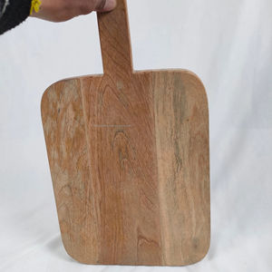 Offre Spéciale de cuisine de boucher bio personnalisé Rectangle Planches à cuisson naturelles Grain d'extrémité en bois d'acacia au prix le plus bas - Product Image 1