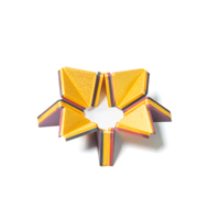 Juguete Sensorial Plegable Impreso en 3D Colorido, Venta al por Mayor, Juguete Antiestrés para Niños, Prototipado Rápido