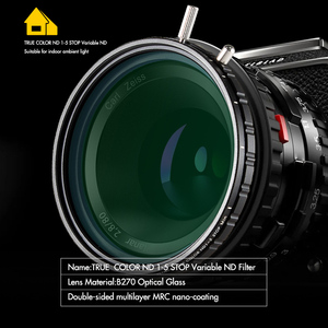 Độ có thể điều chỉnh màu sắc thật ND Máy ảnh ống kính lọc 82mm biến ND DSLR kính ánh sáng từ tính không thấm nước 58-95mm - Product Image 4