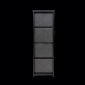 Modern Living Room Fabric <b>Cabinets</b> With Freestanding Durable Stainless Steel MDF Panel and Pine Wood - Product Image 4
