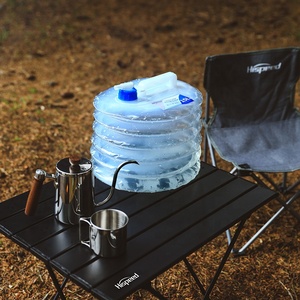 HISPEED Collapsible Foldable 5L/10L/15L Plastic Drinking <strong>Water</strong> <strong>Container</strong> <strong>with</strong> <strong>Tap</strong> Food Grade Safe &amp; Eco-Friendly - Product Image 6