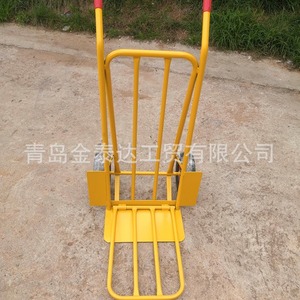 Chariot pliant à 2 roues, capacité 180 kg, argent, usage industriel, chariot à outils HT1827A - Product Image 4
