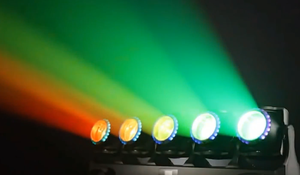 5x120W RGBW Tornado Storm LED Beam Moving Head avec anneau RGB pour DJ, soirée, discothèque, mariage, scène - Product Image 4