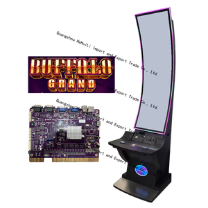 Duo Salvaje en el Pantalla Gigante HET Buffalo y Wolf 2 en 1, PCB Táctil Vertical Ultra Largo en Inglés para Proveedores <span class=keywords><strong>de</strong></span> Salas <span class=keywords><strong>de</strong></span> Juego - Product Image 1