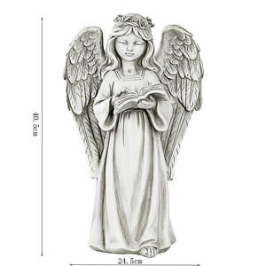 Fabrika doğal özelleştirilmiş heykelcik el oyma küçük melek heykel çocuk reçine <span class=keywords><strong>Cherub</strong></span> heykelleri gece lambası - Product Image 1