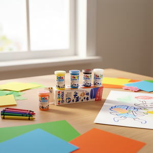 Set di 5 colori per pittura e artigianato artistico per bambini - Product Image 3