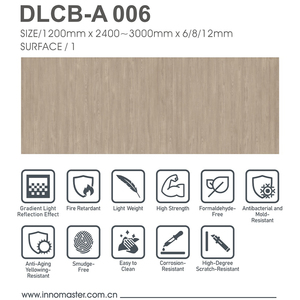 Cao bóng đá cẩm thạch tấm PVC hiện đại Thiết kế hoa cho tường trang trí cầu thang kho ứng dụng Ngoài trời-giá bán buôn - Product Image 4