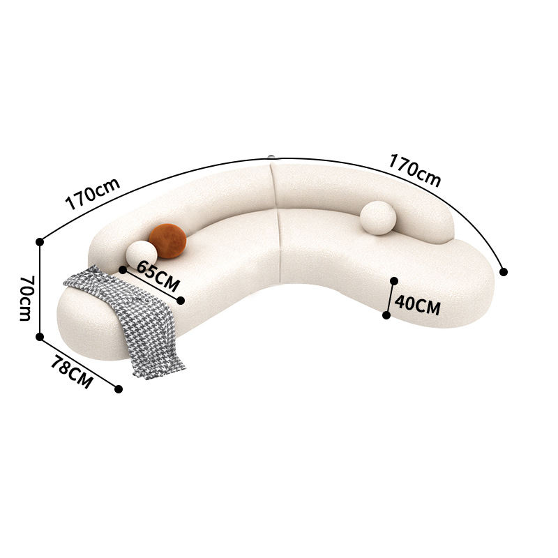 Longueur égale (170cm 170cm)
