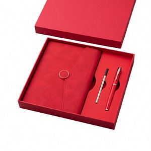 Set de Cuaderno Planificador Personalizable, Diario de 150 Días, Cuadernos, Caja para Bolígrafos, Cubierta de PU, Agenda, Tamaños A5, B5, A6, Encuadernación Cosida con Hilo - Product Image 1