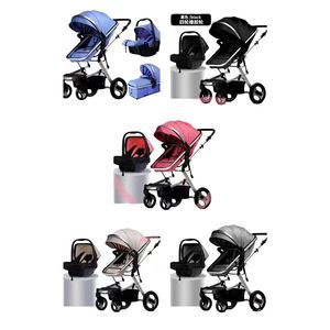 This 3-in-1 <strong>baby</strong> stroller can be used as a newborn bassinet, a toddler seat, and a portable <strong>carrier</strong> - Product Image 1