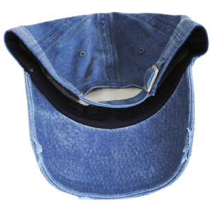 Cappellino da Baseball con Patch Ricamata Iconica NASA, Stile Vintage Effetto Invecchiato, Cotone Lavato, 6 Pannelli, Sportivo e Casual - Product Image 4