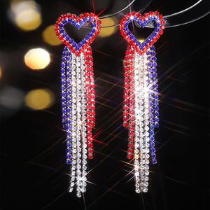 Pendientes de Botón con Forma de Mariposa, Estilo Europeo Americano, Chapados en Oro de Lujo, con Cristales de Estrás, Moda Exagerada de Temu Source - Product Image 2