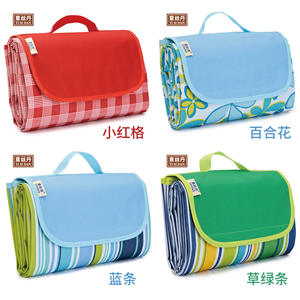 Yisidanco Alfombra de picnic de tela Oxford, rectangular, a prueba de humedad, para acampar al aire libre, para varias personas - Product Image 5