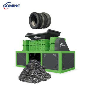 Déchiqueteuse industrielle de pneus usagés, déchiqueteuse de pneus de voitures et de camions, machines de déchiquetage de vélos pour pneus usagés - Product Image 2