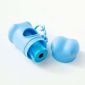 Dispensador de Bolsas para Desechos de Mascotas con Forma de Hueso para Perros y Gatos, Soporte Esmerilado para Bolsas de Excrementos y Accesorio de Limpieza - Product Image 3