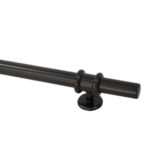 Poignée de porte d'armoire de tiroir de salle de bain moderne minimaliste nordique américain Vietnam alliage de zinc noir - Product Image 4