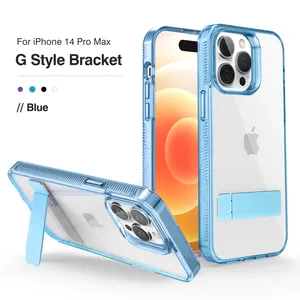 SMTT Factory Wholesale High Quality PC Transparent Shockproof Phone Case For Iphone 15