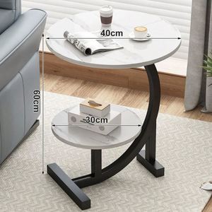 Table basse Table basse mobile Table <span class=keywords><strong>de</strong></span> chevet, canapé/support pour support <span class=keywords><strong>de</strong></span> café à distance et à boire - Product Image 4