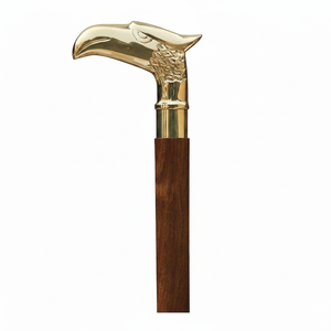Bastón de Latón Tradicional para Uso Cultural y Ceremonial con Mango Artístico y Construcción Duradera - Product Image 1