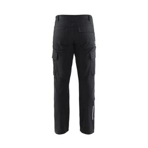 BLAKLADER - 146613449900C158 Industry <b>trousers</b> <b>stretch</b> <b>Black</b> - EAN 7330509829790 WORK <b>TROUSERS</b> CARGO WORK <b>TROUSERS</b> - Product Image 2