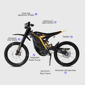 จักรยานไฟฟ้าวิบาก72V 8500W 79 Falcon Pro - Product Image 2