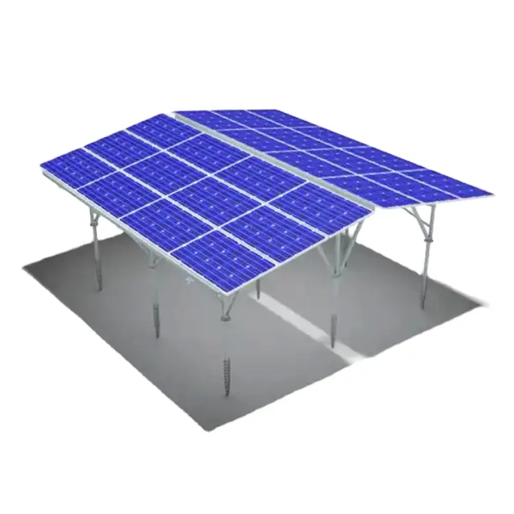 설치하기 쉬운 광전지 트리 시스템 광전지 랙 시스템 bastidor 파라 패널 500w 단결정 태양 광