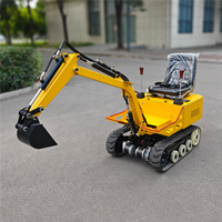 Équipement de parc d'attractions, mini-excavatrice électrique, jouet électrique et excavatrice pour enfants