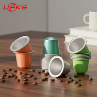 Prix de gros – Feuille d'aluminium portable personnalisable de 15 ml compatible avec les capsules de café jetables