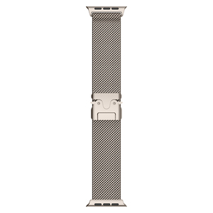 สาย <span class=keywords><strong>Milanese</strong></span> สำหรับ Apple Watch Series 10สายรัดข้อมือสแตนเลส2พิเศษ - Product Image 5