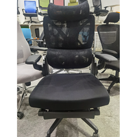 Chaise ergonomique d'ordinateur de soutien lombaire à dossier haut direct d'usine chaise de bureau exécutive chaise de bureau moderne