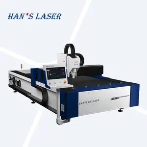 Laser Han Baru 1500W 2000W 3000W 3015 Area Kerja Mesin Pemotong Laser Serat untuk 0.5 "-16Mm Cs Ss Pelat Logam