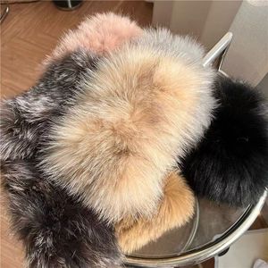 Diadema <span class=keywords><strong>de</strong></span> Piel <span class=keywords><strong>de</strong></span> Alta Calidad para Invierno, Cálida y Elástica, <span class=keywords><strong>de</strong></span> Piel <span class=keywords><strong>de</strong></span> Zorro Auténtica, Calentador <span class=keywords><strong>de</strong></span> Cuello para <span class=keywords><strong>Mujer</strong></span> - Product Image 4