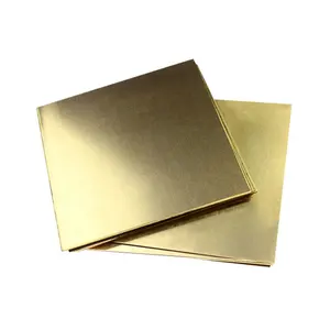 C10100 C10200 C10300 C2600 20 Gauge H32 H65 4x8 99.99% Brass Pure Copper Cathode Flat Plate Sheet Price Per Kilo Per Ton