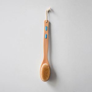 Bathroom Accessories Double Sided Exfoliating <b>Bath</b> Brush with Soft Stiff Bristles - Product Image 1