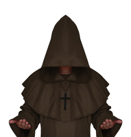 Halloween Moine Vêtements Hommes Sweat Prêtre Pasteur Costume