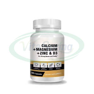 VitaSpring, tableta de calcio, magnesio, zinc, vitamina D3, suplemento de Salud ósea, tableta de calcio, magnesio y zinc - Product Image 1