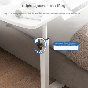 Mesita de noche extraíble sencilla para el hogar, escritorio para estudiantes, dormitorio, ordenador móvil Perezoso - Product Image 5