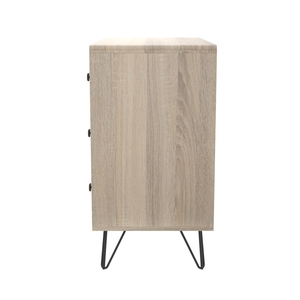 Moderno autoportante soggiorno camera da <span class=keywords><strong>letto</strong></span> gamba in metallo armadio in legno 3 cassetti comò, cassettiera in legno comò - Product Image 5