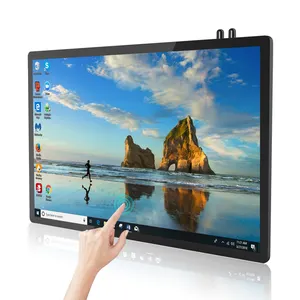 10 12 15 17 19 21 27 32 43英寸IP65电容式多功能触摸屏面板PC嵌入式工业触摸屏显示器亭