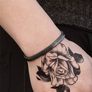 Pulsera de hematita negra con forma de flecha para hombre, cuentas curativas para pérdida de peso, joyería de Salud Efectiva - Product Image 3