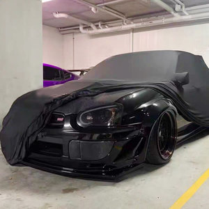 Copertura <span class=keywords><strong>Auto</strong></span> Universale Personalizzabile con Logo, Elastica in Velluto, Antirughe, Lavabile, Traspirante, Lussuosa, Protezione 99% UV 90% IR - Product Image 1