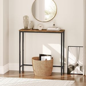 Narrow Modern <strong>Console</strong> <strong>Table</strong> <strong>Slim</strong> Entryway <strong>Table</strong> Multifunctional Sofa Side <strong>Table</strong> for Hallway Bedroom - Product Image 2
