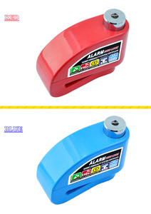 Scooter disk kilit su geçirmez <span class=keywords><strong>Alarm</strong></span> kilitleri güvenlik bisiklet anti-hırsızlık güvenlik motosiklet fren pil anahtar altıgen anahtar - Product Image 6