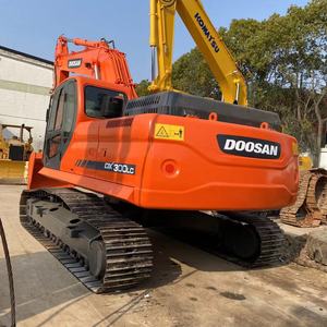 รถขุดตีนตะขาบ Doosan DX300LC-7 มือสอง ระบบไฮดรอลิก บุ้งกี๋ขนาด 0.32 ลูกบาศก์เมตร เครื่องยนต์ Kawasaki Hitachi สำหรับงานก่อสร้างและงานดิน - Product Image 6